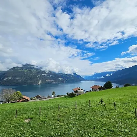 Traumblick Auf Den Thunersee Und Berge شقة *