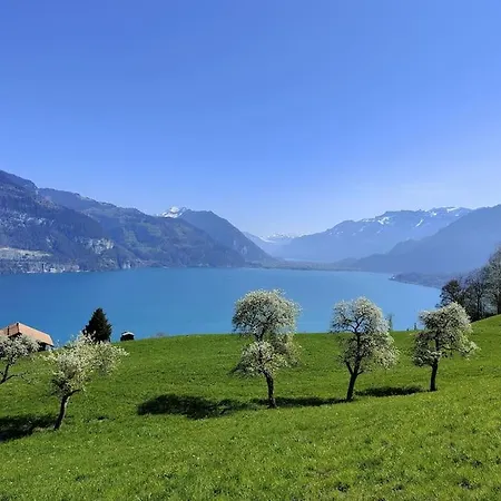 Traumblick Auf Den Thunersee Und Berge شقة
