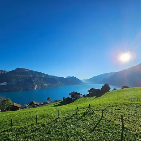 Traumblick Auf Den Thunersee Und Berge شقة *