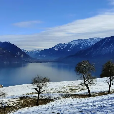 شقة Traumblick Auf Den Thunersee Und Berge كراتيغين