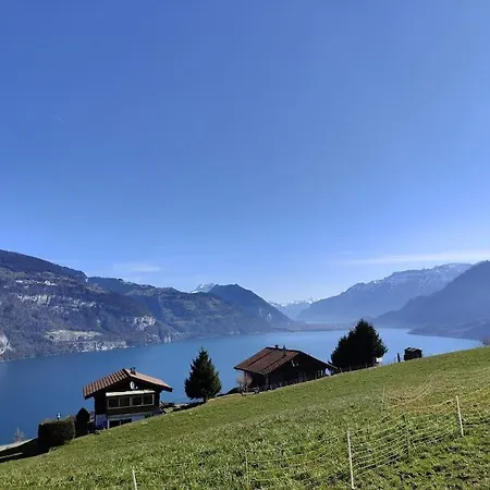 Traumblick Auf Den Thunersee Und Berge شقة *