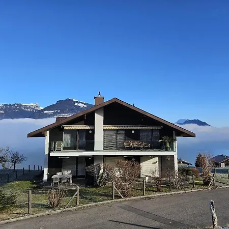 شقة Traumblick Auf Den Thunersee Und Berge *