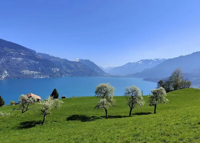 Traumblick Auf Den Thunersee Und Berge Apartamento