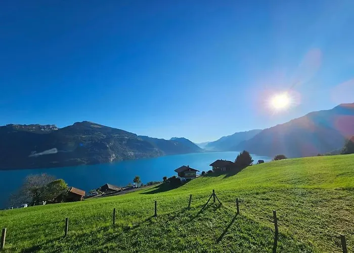 Traumblick Auf Den Thunersee Und Berge 公寓 *