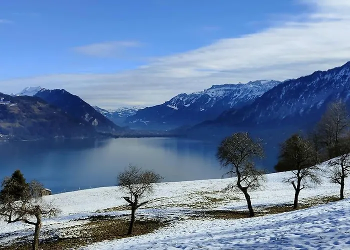 Apartamento Traumblick Auf Den Thunersee Und Berge Krattigen