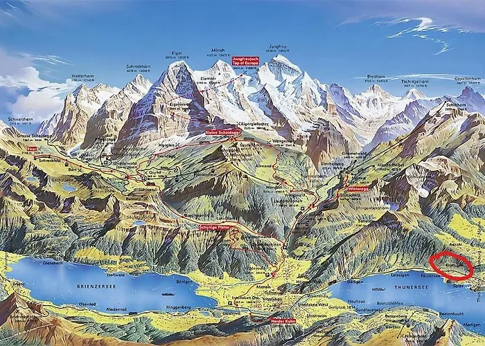 Apartamento Traumblick Auf Den Thunersee Und Berge *