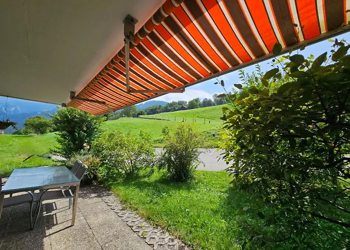 公寓 Traumblick Auf Den Thunersee Und Berge