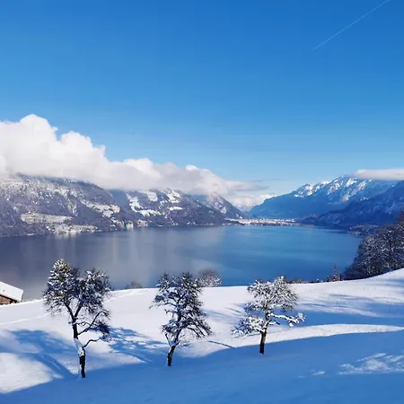 شقة Traumblick Auf Den Thunersee Und Berge *