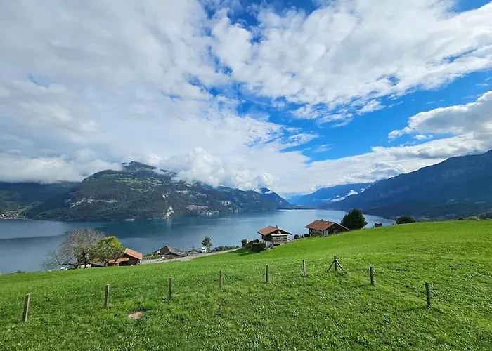 Traumblick Auf Den Thunersee Und Berge شقة *