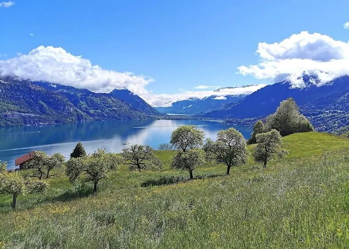 Traumblick Auf Den Thunersee Und Berge شقة *